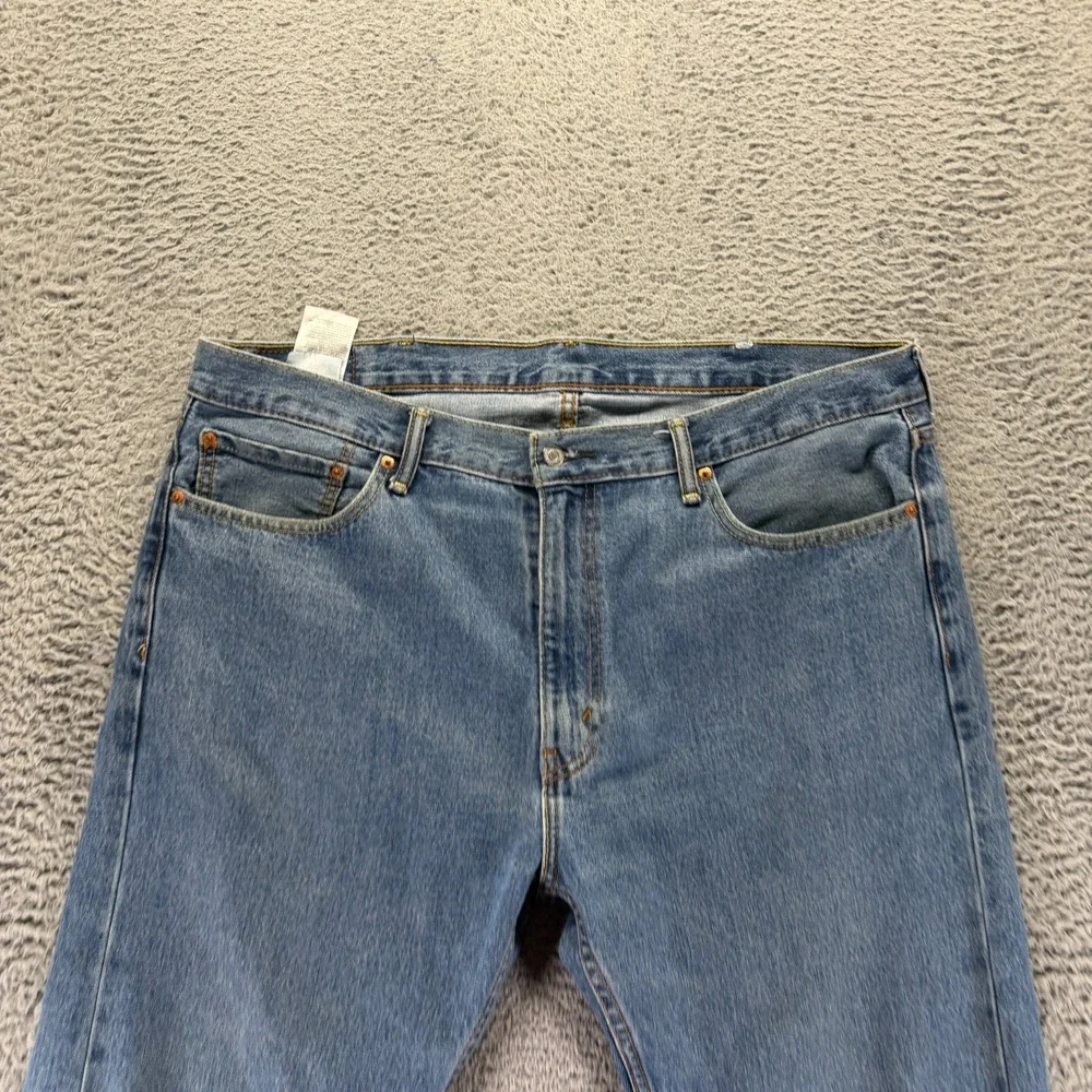 Levi's 505 Jeans Men 40x30 Blue Cotton Denim Straight Travel Workwear Streetwear